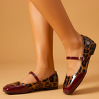 Maribel Leopard Mary Janes
