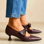 Vetta Sculpted Bow Heels