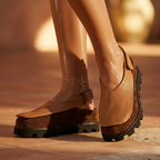 Gaia Leather Slingbacks