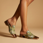 Verona Jacquard Mules