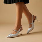 Liora Pearl Sculpted Heels