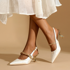 Liora Pearl Sculpted Heels