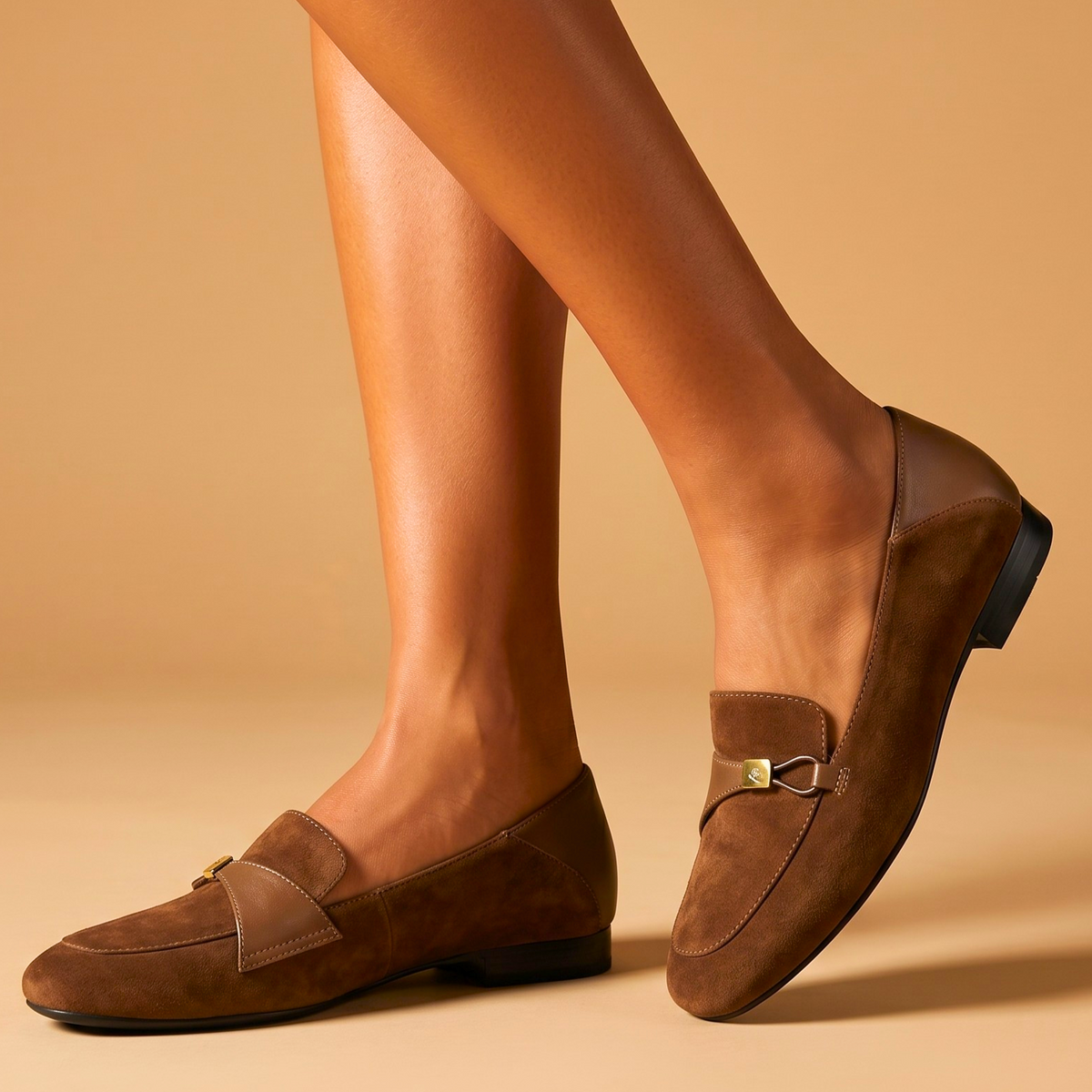 Celeste Suede loafer Mules
