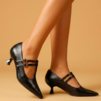 Vivienne Genuine Leather Heels