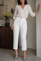 Deskshort – High-Waisted Tailored Pants