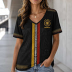 2026 Soccer Matchday V-Neck Tee