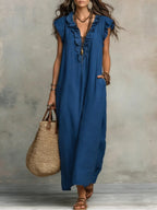 Carmela™ – Ruffled Long Dress