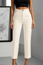 Deskshort – High-Waisted Tailored Pants